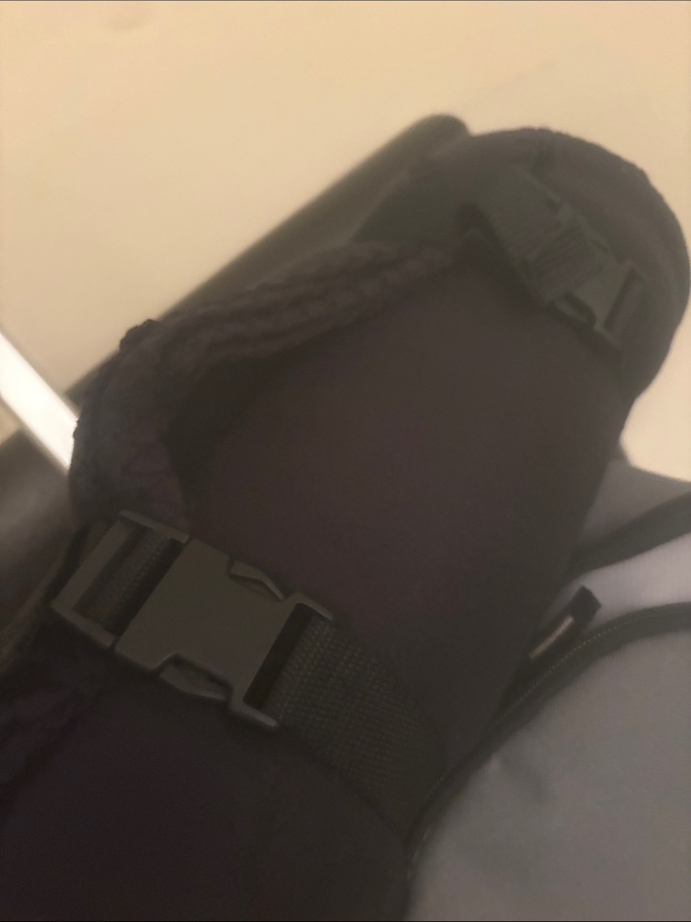 Gray and Black Rolling Backpack - Picture 7 of 12